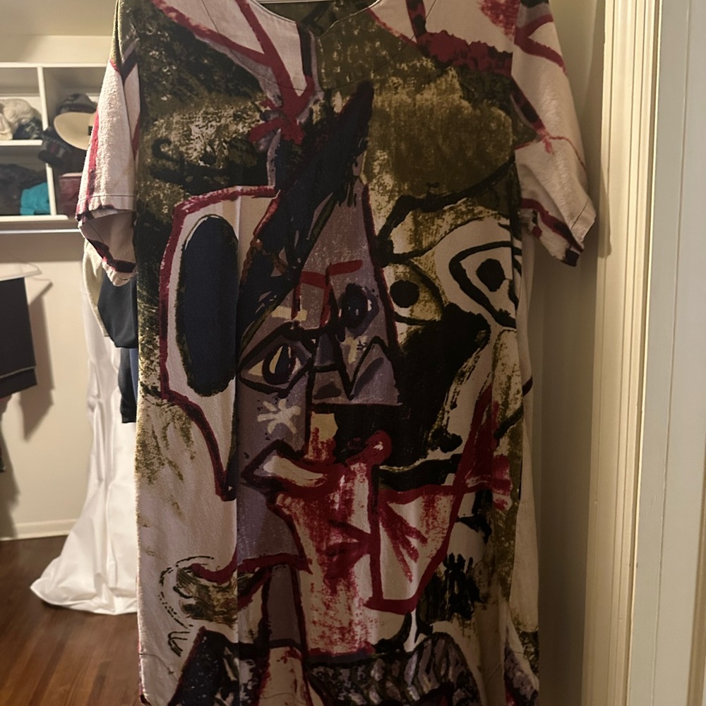 Abstract Art Print women’s dress